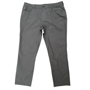 Public Rec Workday Pants Mens 38x30 (Fits 38x29) 5-Pockets Performance Gray